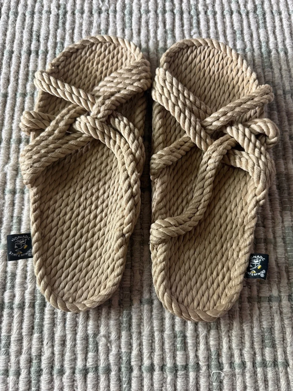 Natural Fiber Sandals
